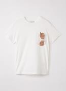Fendi T-shirt met logoprint