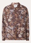 Obey Fence regular fit overhemd met print