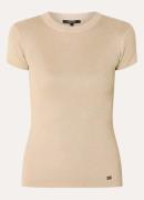 NIKKIE Jofli top met lurex en stretch