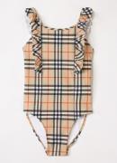 Burberry Tilly badpak met ruitdessin