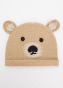 Burberry Muts van wol met borduring