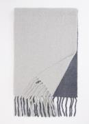 Jacquemus Sjaal in alpaca wolblend met logoprint 250 x 35 cm