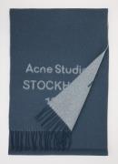 Acne Studios Sjaal van wol met logo 200 x 43 cm