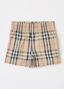 Burberry Zwemshorts met ruitdessin
