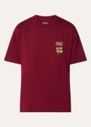 Carhartt WIP Marsala T-shirt met logoborduring