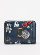 Marc Jacobs The Trinket Utility Snapshot Mini portemonnee van leer met...
