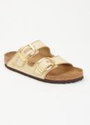 Birkenstock Arizona Big Buckle slipper van raffia