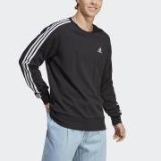 Sweater in molton, 3 stripes