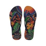 Teenslippers Slim Tropical