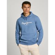 Rechte hoodie met logo