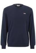 Sweater met ronde hals en klein logo Brustem