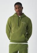 Hoodie met klein logo