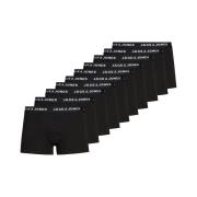 Set van 10 effen boxershorts