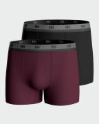 Set van 2 effen boxershorts