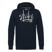 Hoodie met print vooraan