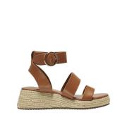 Sandalen met sleehak Minerva