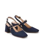 Schoenen slingback in denim Dinane