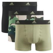 Set van 3 boxershorts Active, 2 effen en 1 bedrukt