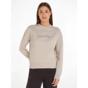 Sweater met ronde hals en logo