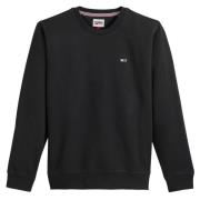 Sweater met ronde hals Regular Fleece, bio katoen