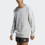 Sweater in molton, 3 stripes