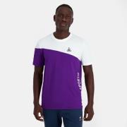 T-shirt ronde hals colorblock