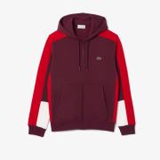 Zip-up hoodie coloblock in molton