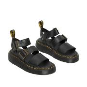 Sandalen met plateauzool Gryphon Quad in Pisa leer