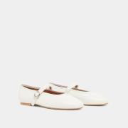 Deesse leren ballerina's, gemaakt in Europa