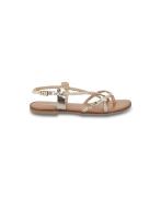 Leren teensandalen Halfonzo