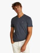 Slim-fit T-shirt met V-hals Jaspe