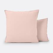 Effen kussensloop in gewassen katoen, Scenario