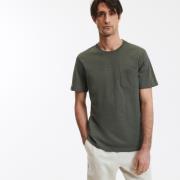 T-shirt met ronde hals en korte mouwen