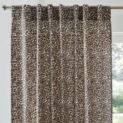 Katoenen gordijn met print en verborgen lussen, Aretha