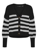 Gestreept vest met V-hals