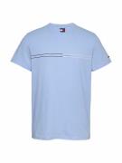 Slim-fit T-shirt met gekleurde strepen