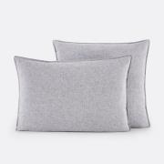 Kussensloop, katoenen chambray flanel, Clara