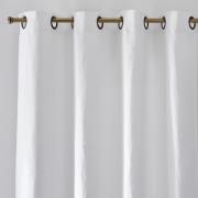 Verduisteringsgordijn in gewassen linnen met oogjes Onega