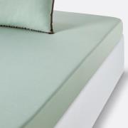 Hoeslaken in perkalkatoen, omslag 30 cm