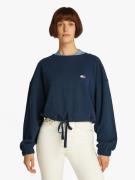 Kort sweatshirt, lange mouwen, ronde hals