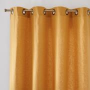 Gordijn in halflinnen met oogjes, Lincot