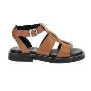 Leren sandalen Kick Lila