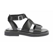 Leren sandalen Kick Lila