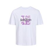 T-shirt met ronde hals