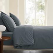 Dekbedovertrek in gewassen perkal katoen, Sabbal