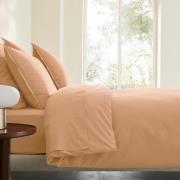 Dekbedovertrek in gewassen perkal katoen, Sabbal