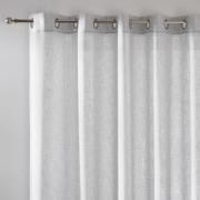 Glasgordijn, grote breedte, met oogjes, Nyong