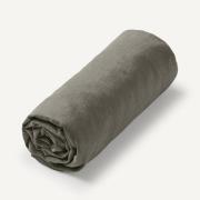 Hoeslaken in gewassen linnen, Elina voor dikke matras