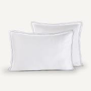 Kussensloop in bio katoensatijn, Tucci