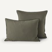 Kussensloop in gewassen voilekatoen, Gypse